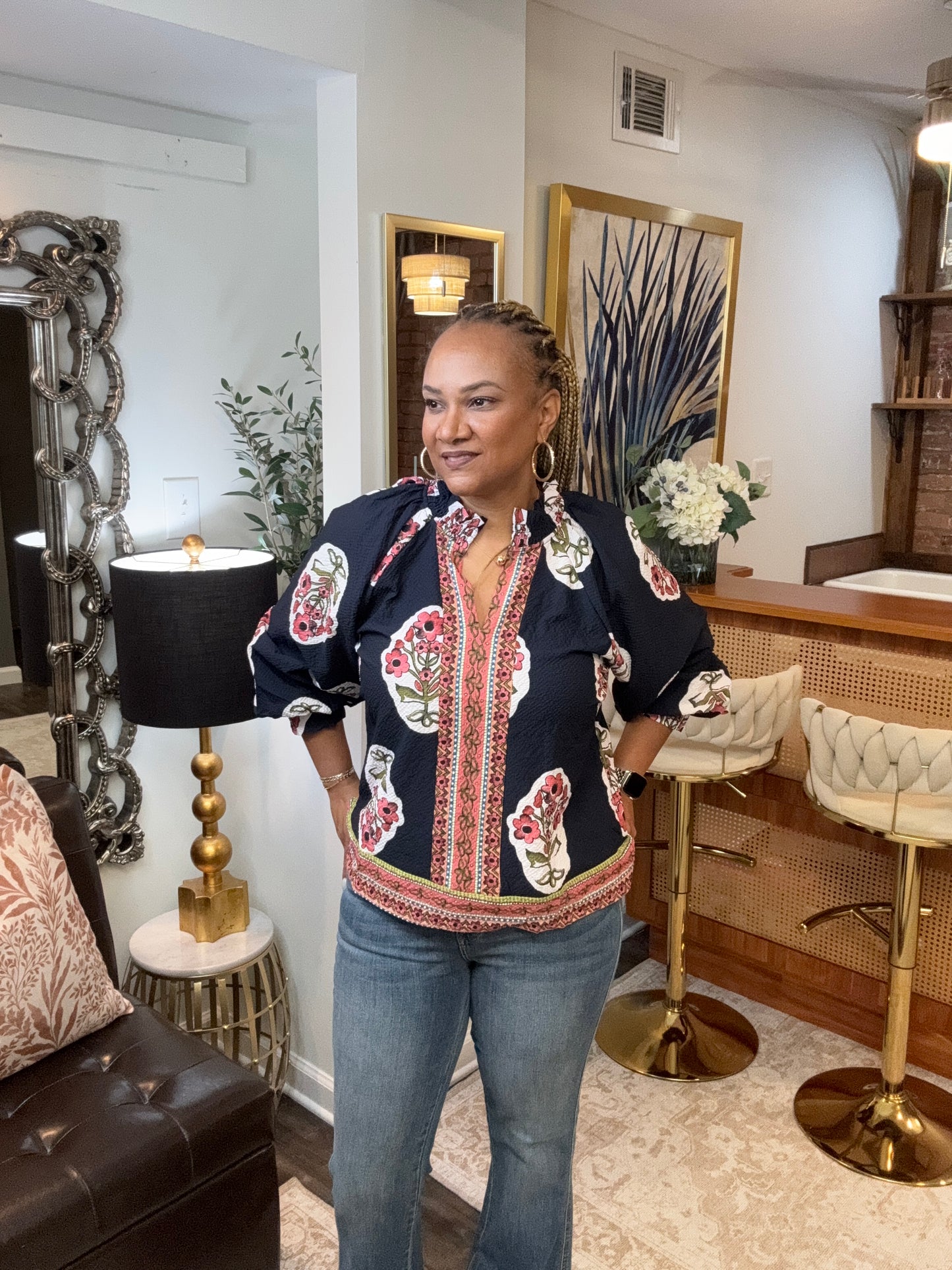 Tammy Floral Top