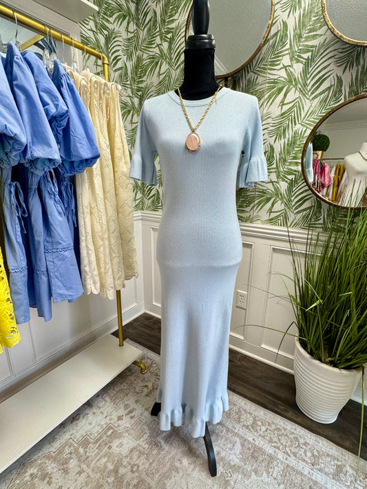 Ribbed Maxi Dress