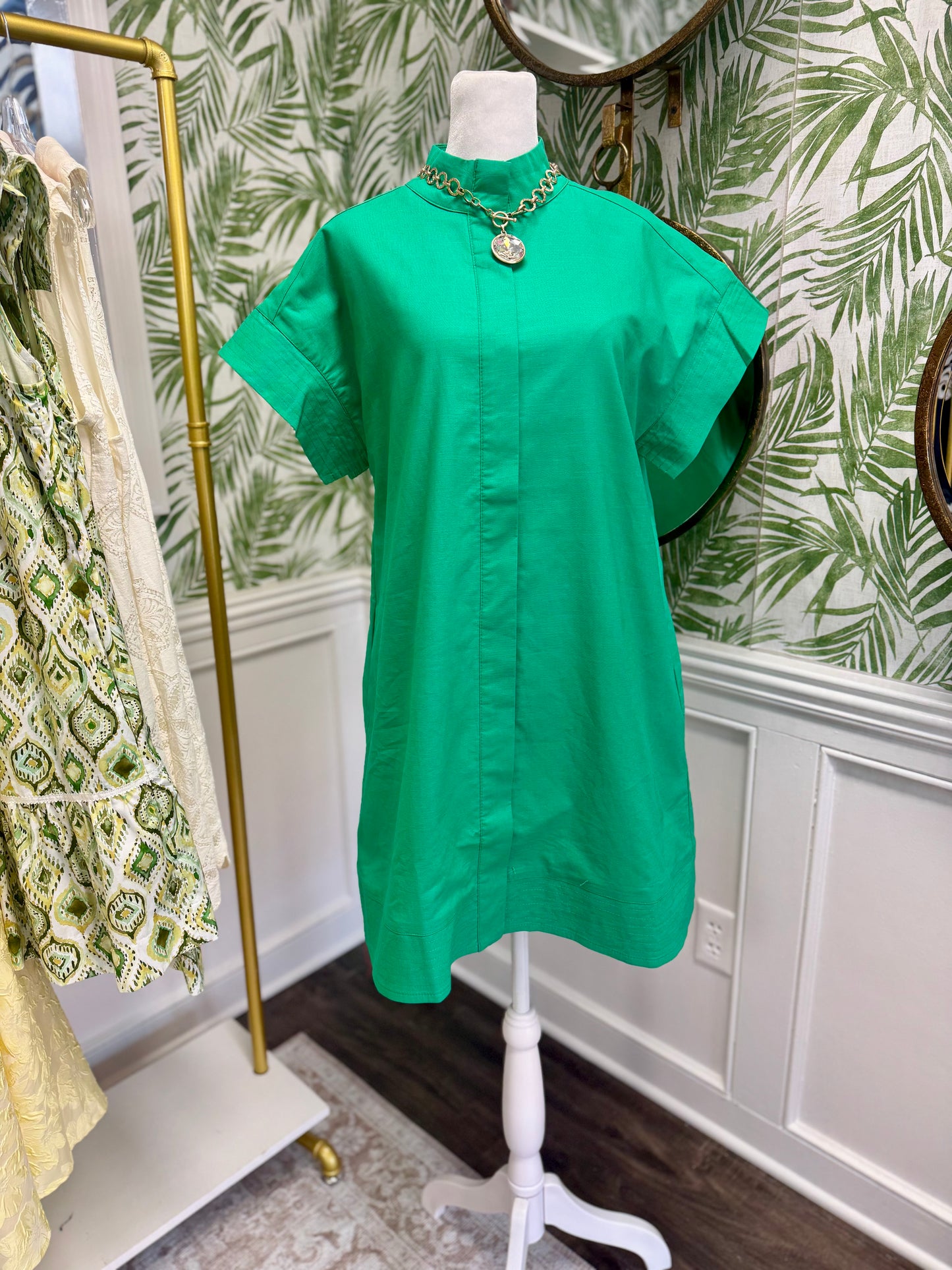 Short Sleeve Mini Dress