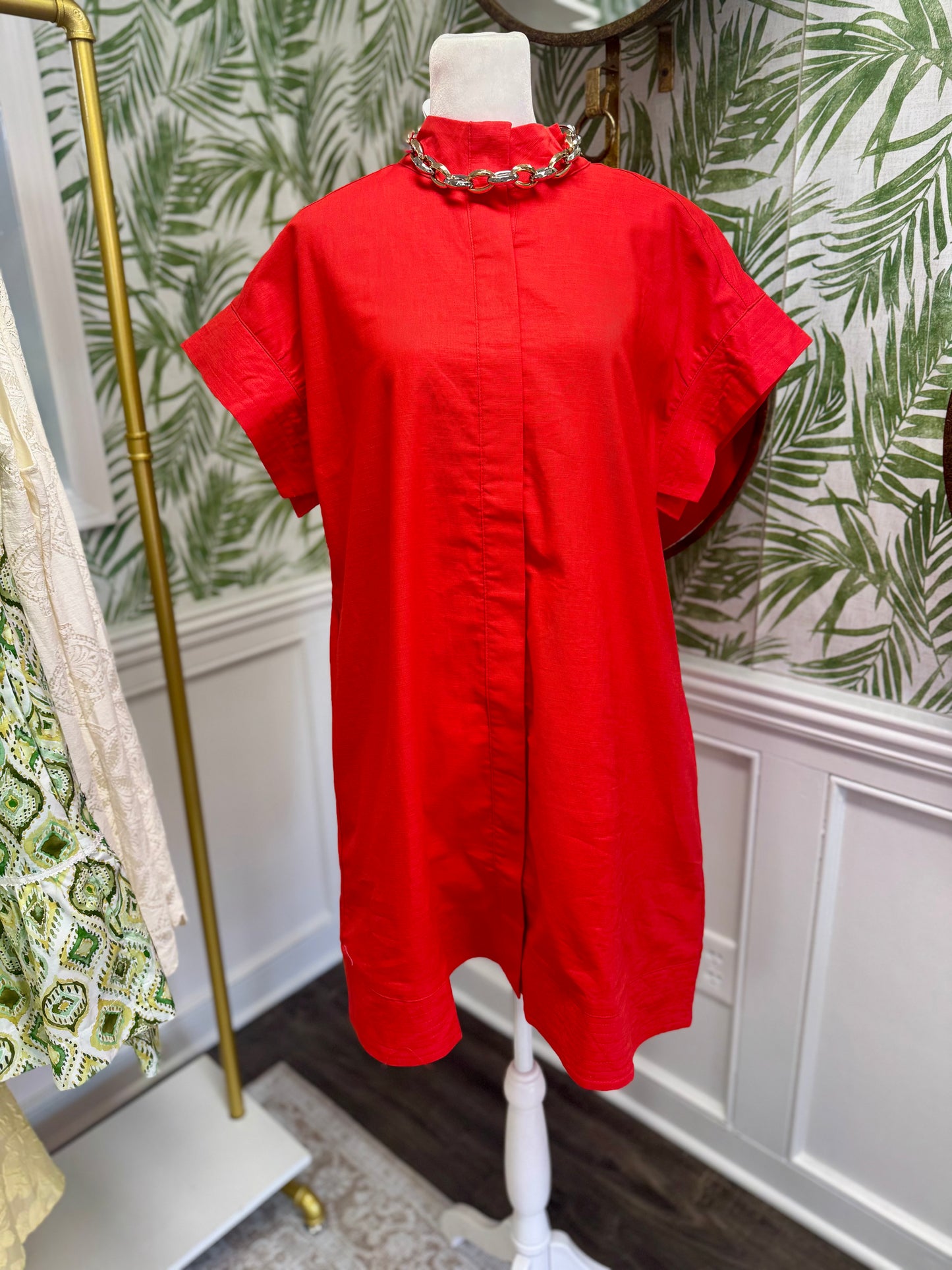 Short Sleeve Mini Dress