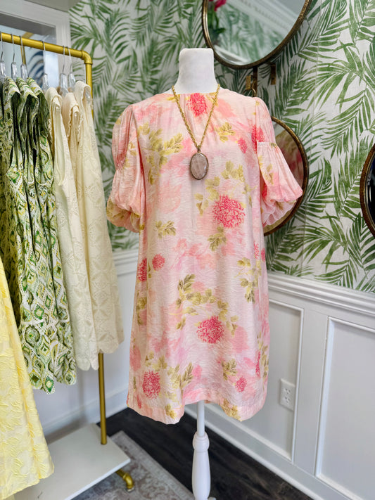 Pink Flower Dress