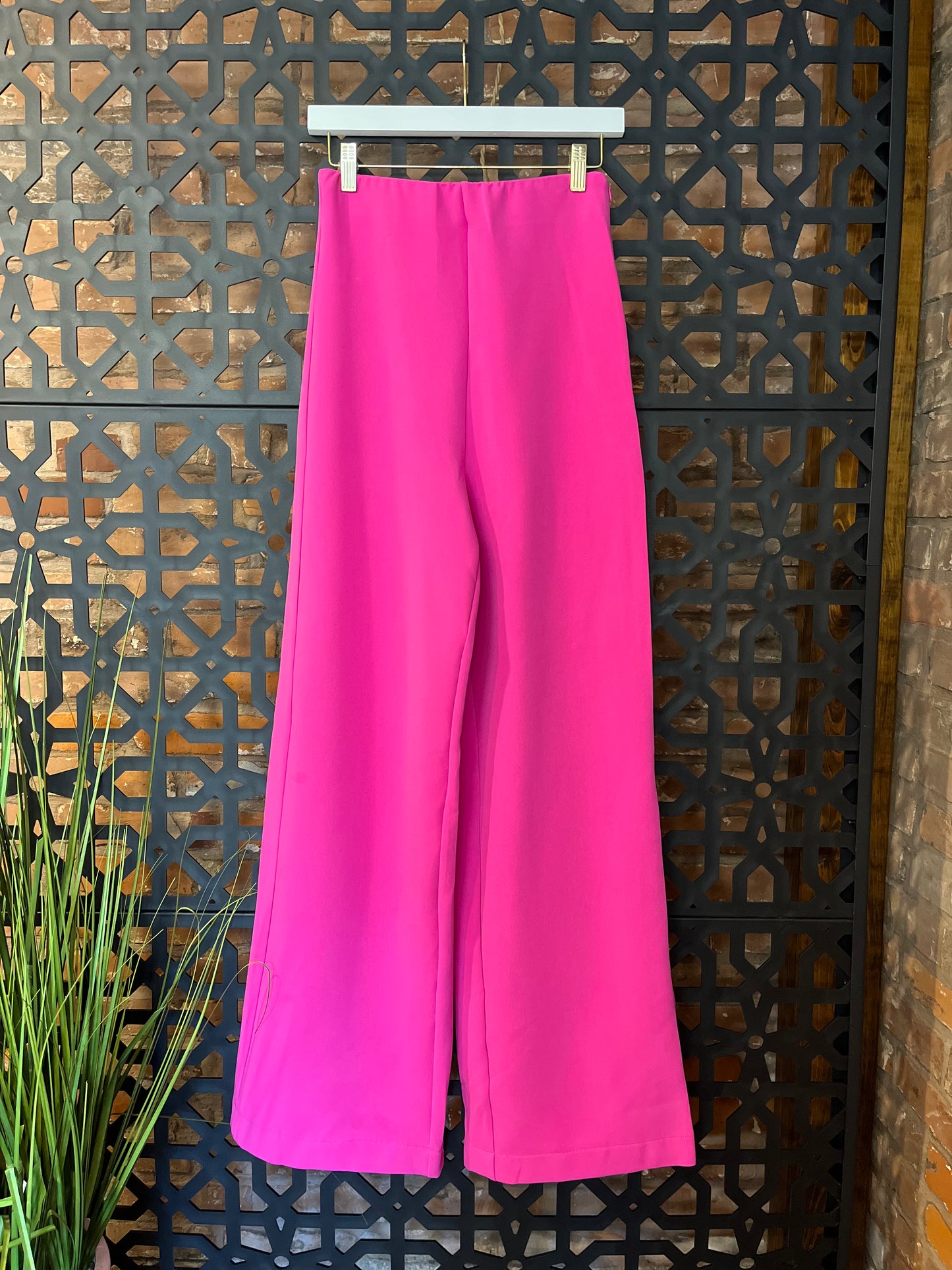 Pink High Waisted Pants