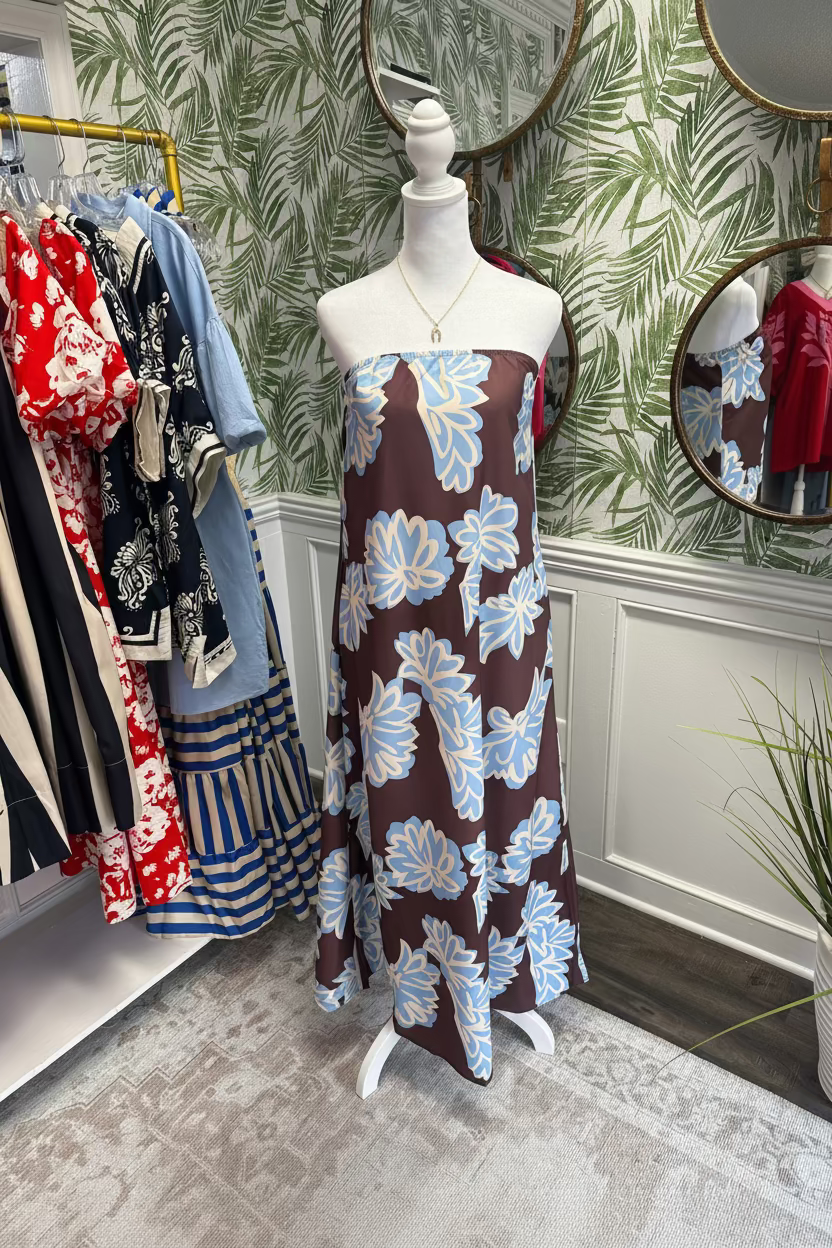 Dina Strapless Dress