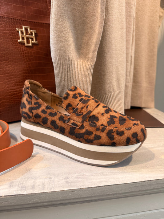 New Leopard Platform Shoes
