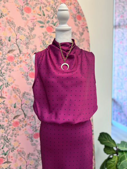 Sally Satin Blouse