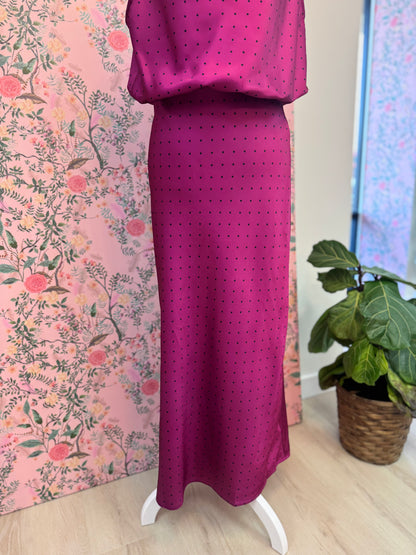 Sally Satin Skirt