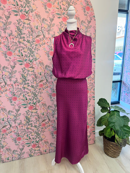 Sally Satin Blouse