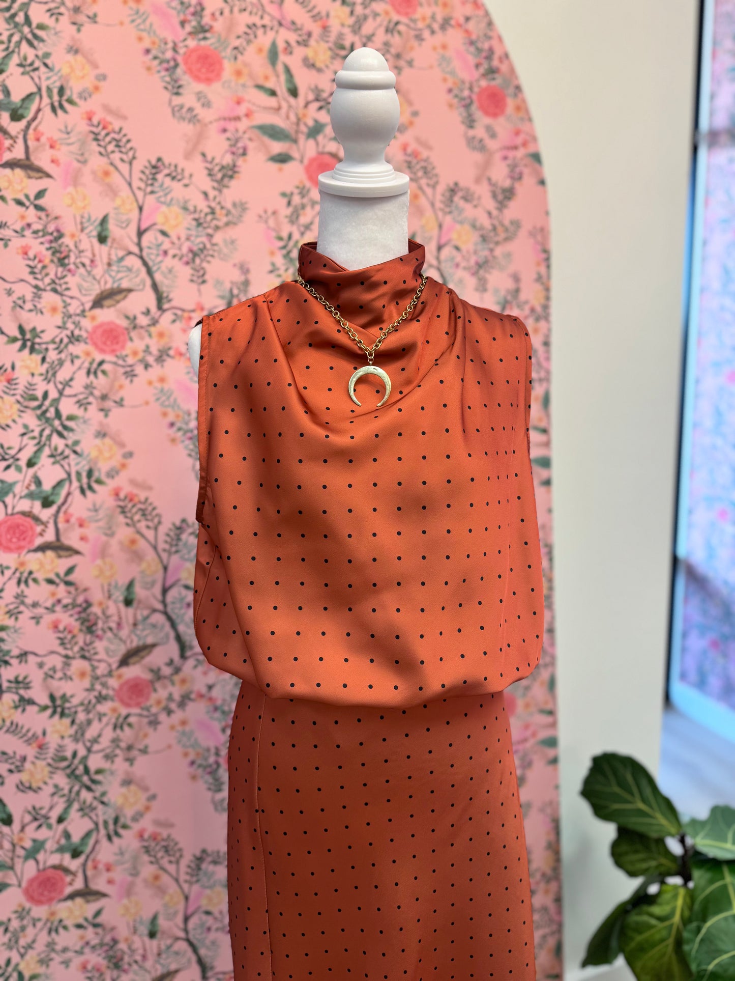 Sally Satin Blouse