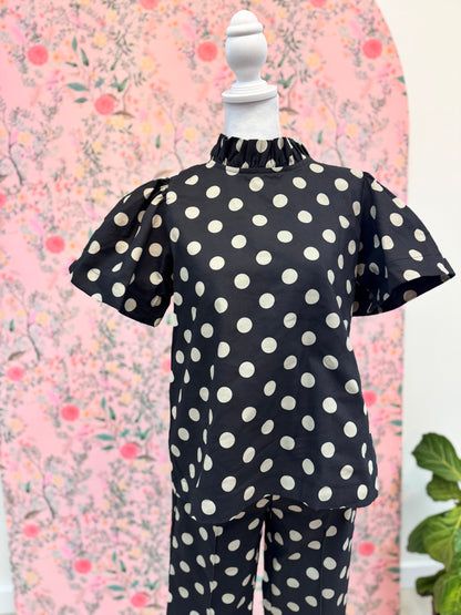 Terri Polka Dot Top