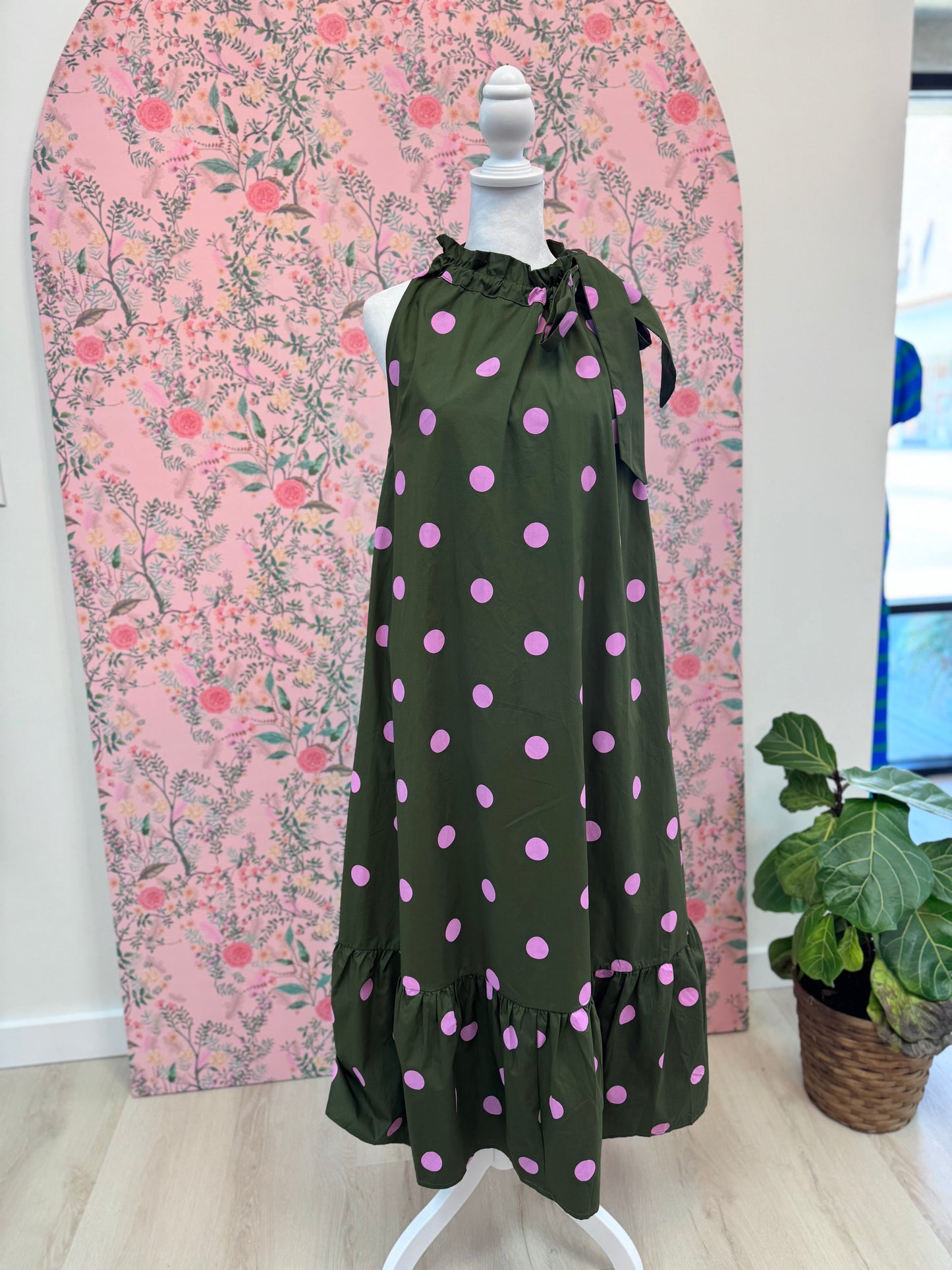 Debbie Polka Dot Dress