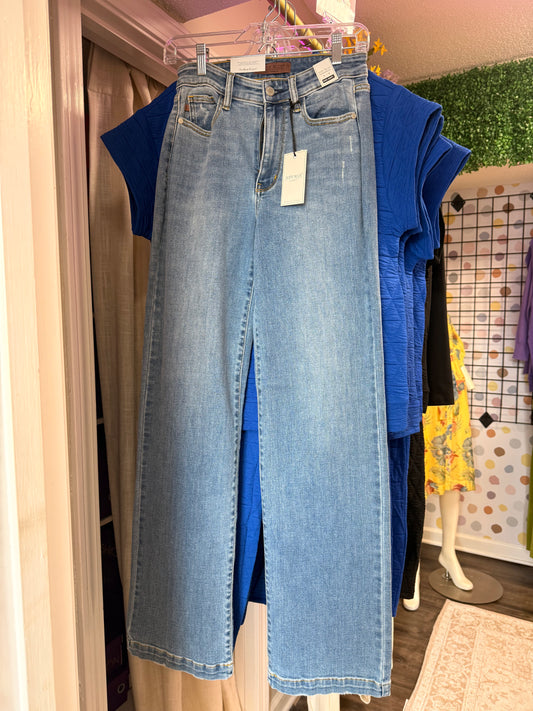 Judy Blue High Waist Trouser Jeans