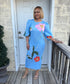 Alicia Floral Dress Blue