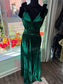 New Cannes Liquid Satin Evening Maxi Dress