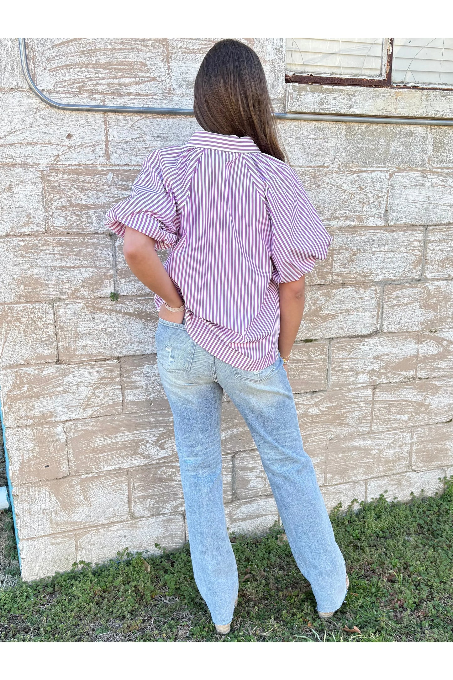 Judy Blue Mid Rise Light Wash Dad Jeans