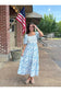 McKenna Smocked Lace Trim Puff Sleeve Dress