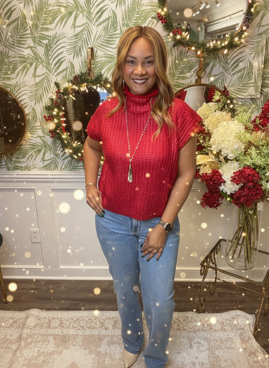 Shimmer Holiday Sweater