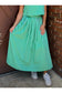 Green Stripe Skirt