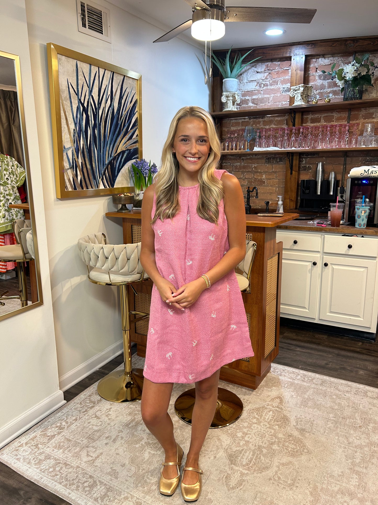Tinsley Tweed Dress