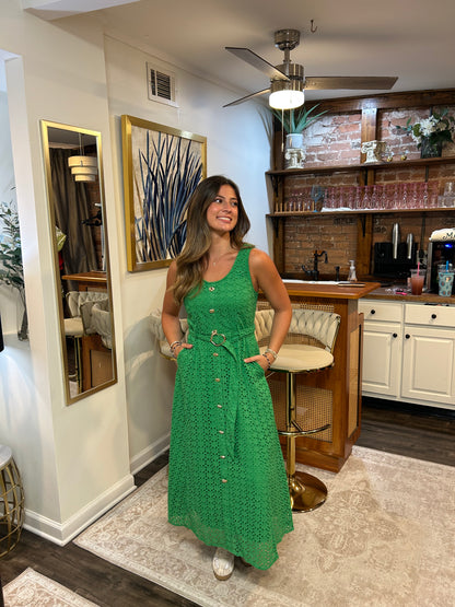 Adrianna Sleeveless Midi Dress