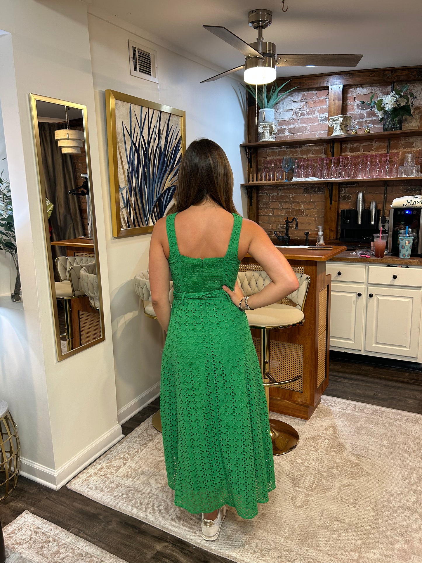 Adrianna Sleeveless Midi Dress