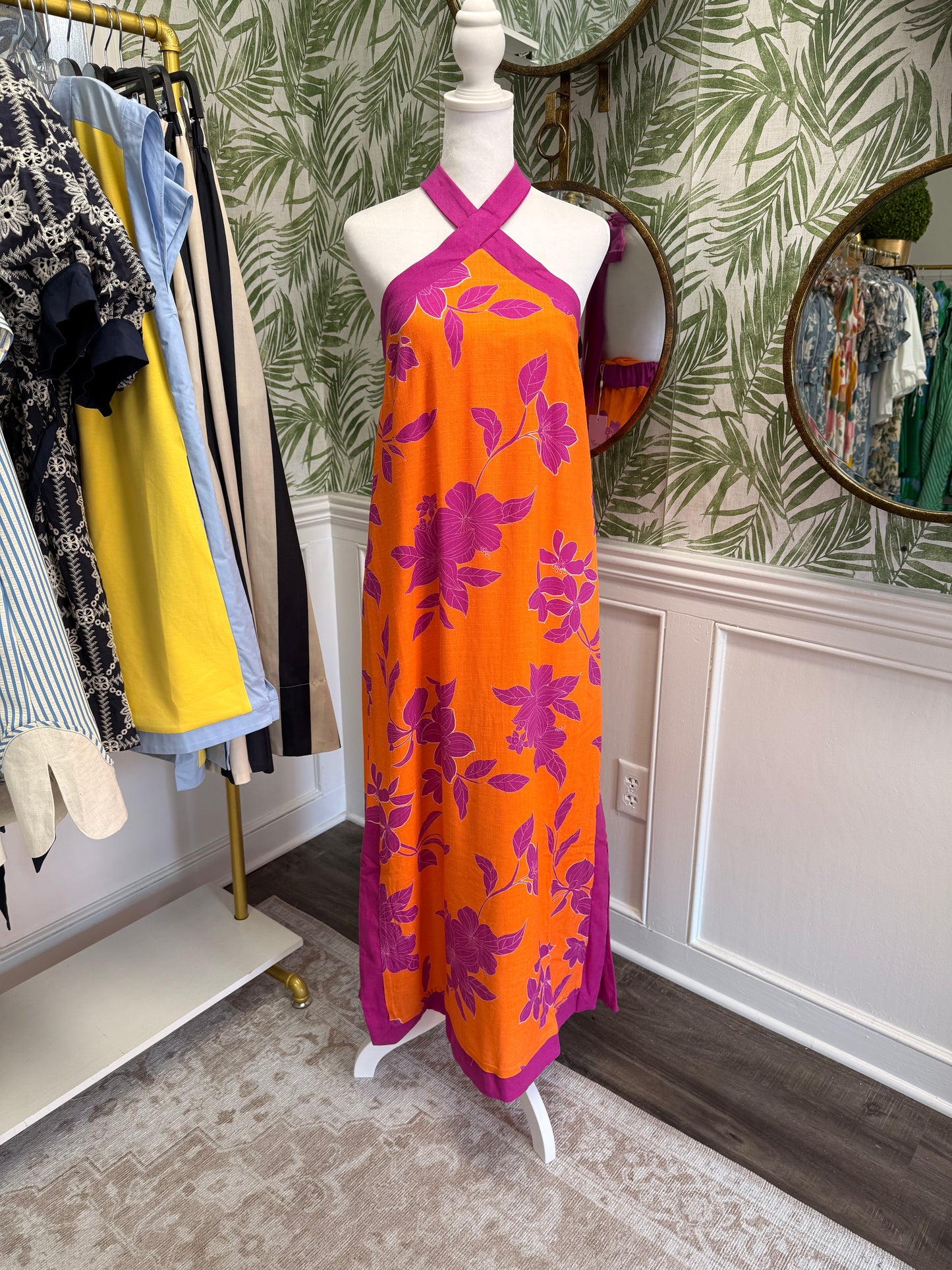 Tallulah Halter Midi Dress
