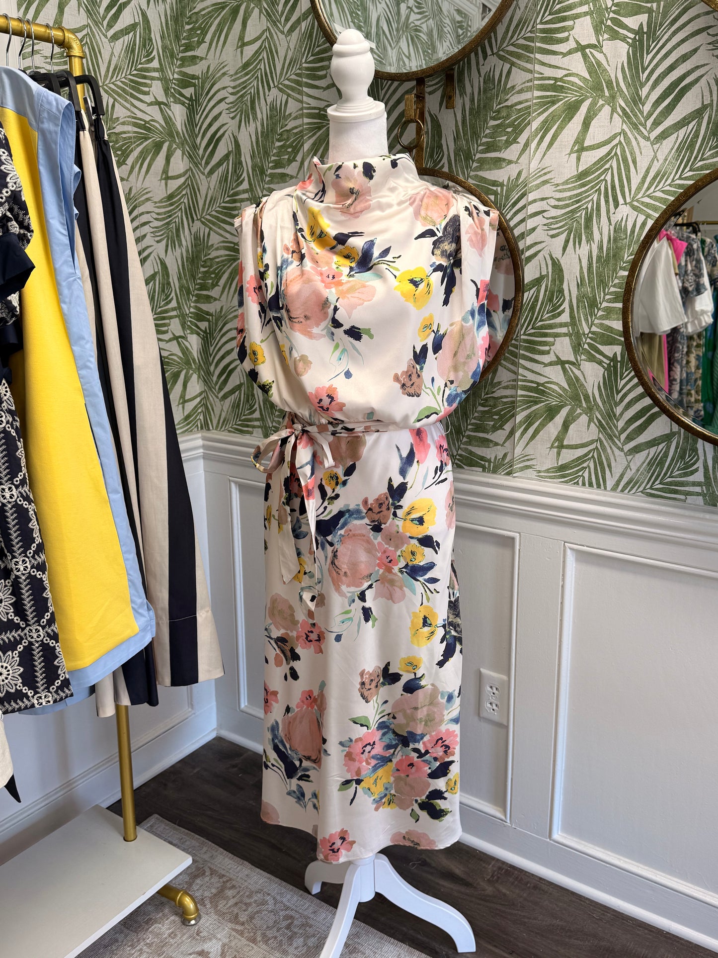 Ivory Midi Dress