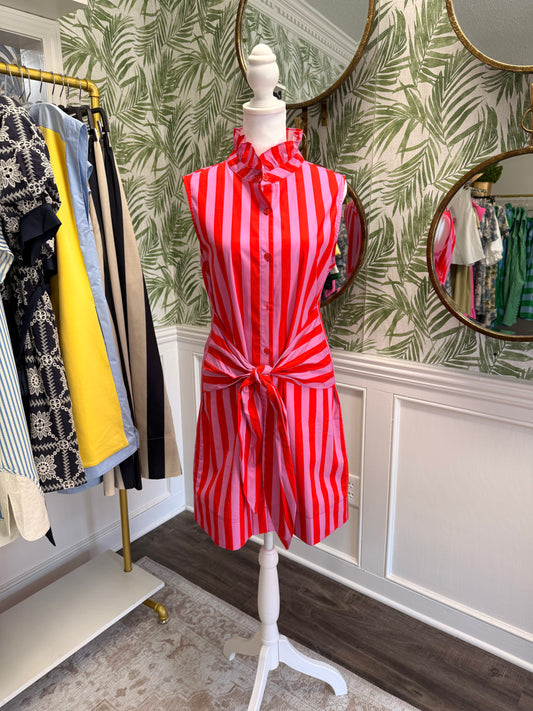 Carrie Striped Mini Dress