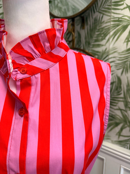 Carrie Striped Mini Dress