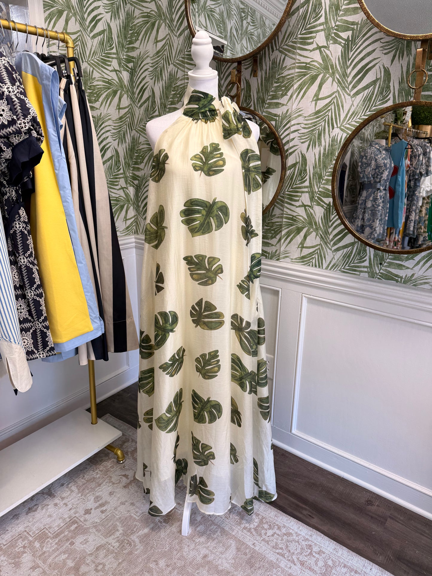 Betsy Halter Maxi Dress