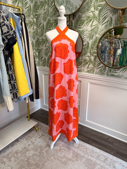 Amelia Halter Maxi Dress