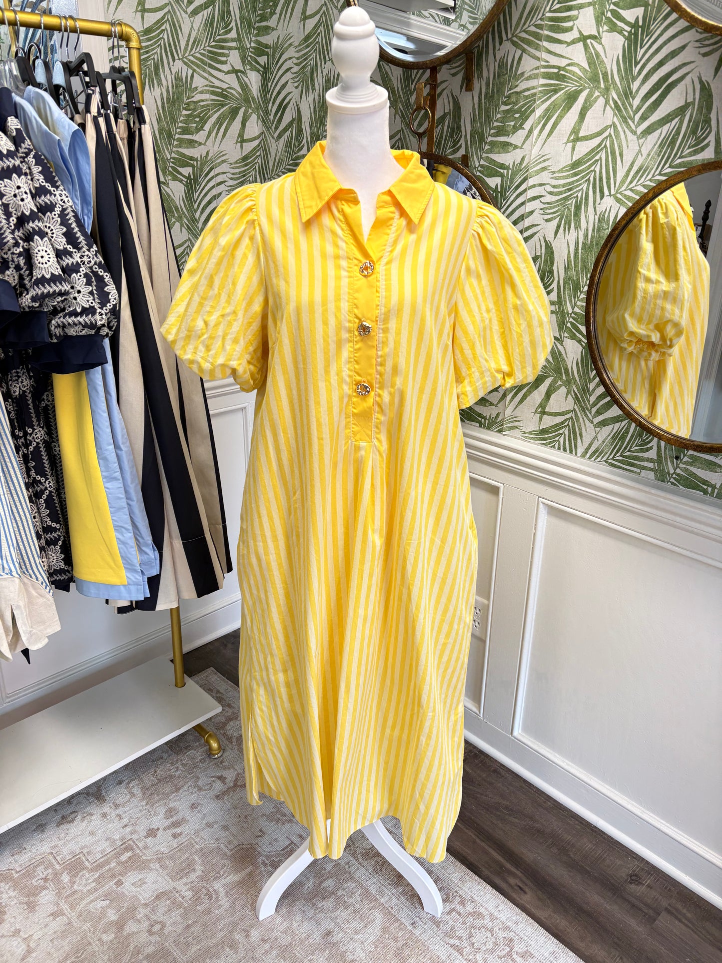 Sloane Short Sleeve Midi Dress