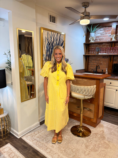 Sloane Short Sleeve Midi Dress