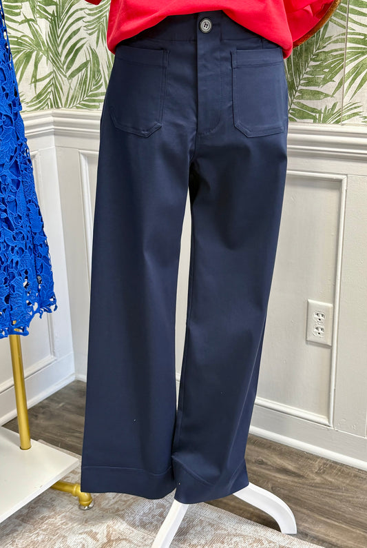 Summer Navy Pants