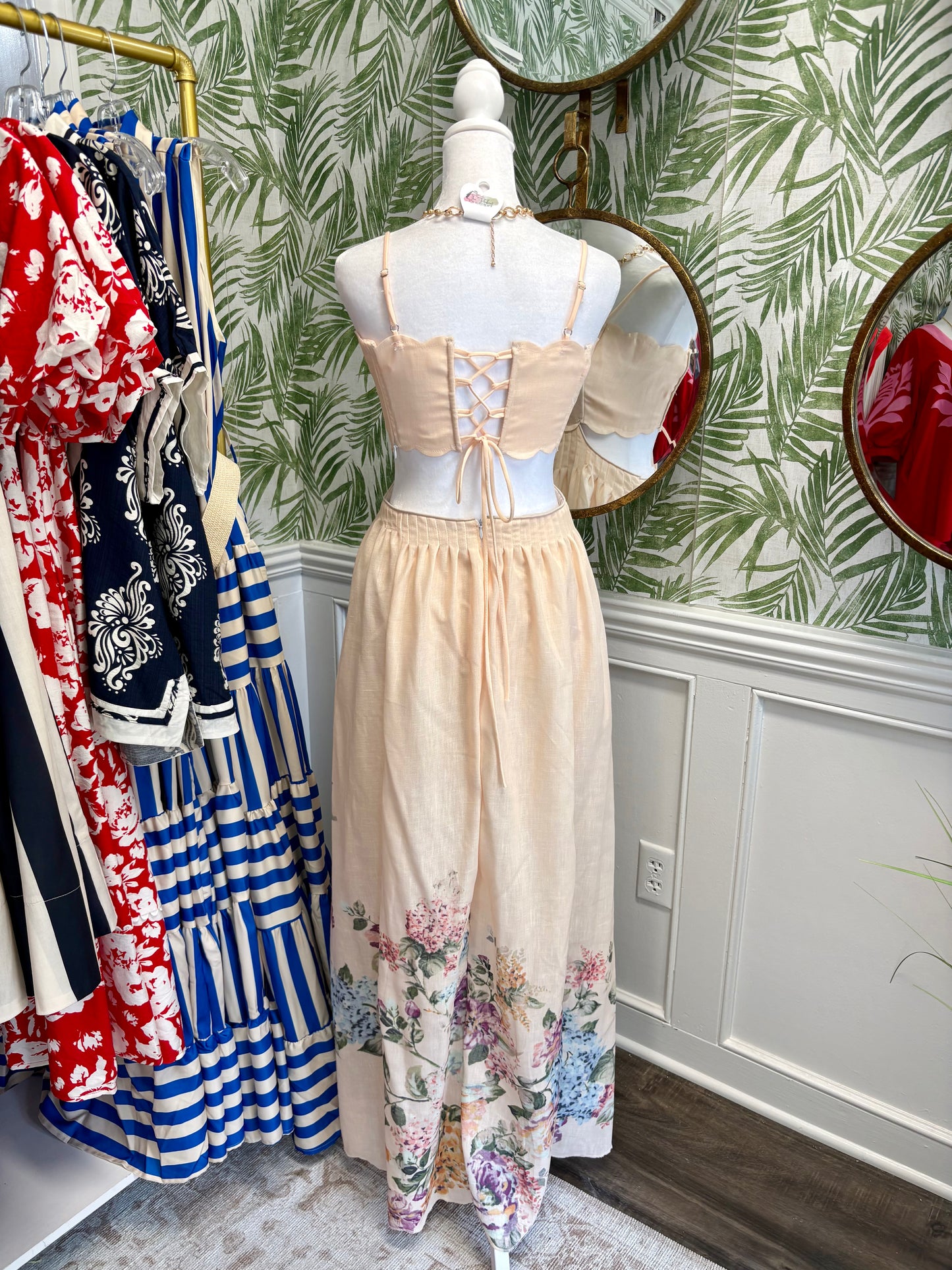Margo Floral Cut Out Dress