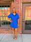 Camilla Mixed Jersey Polo Mini Dress