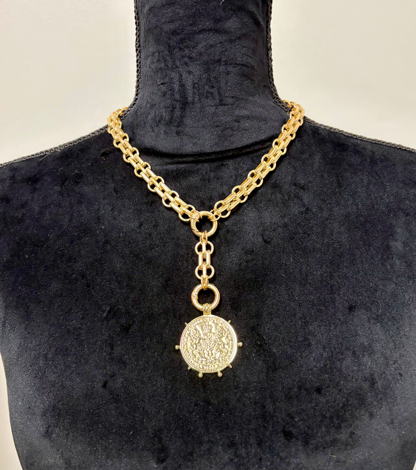 Gold Coin Necklace