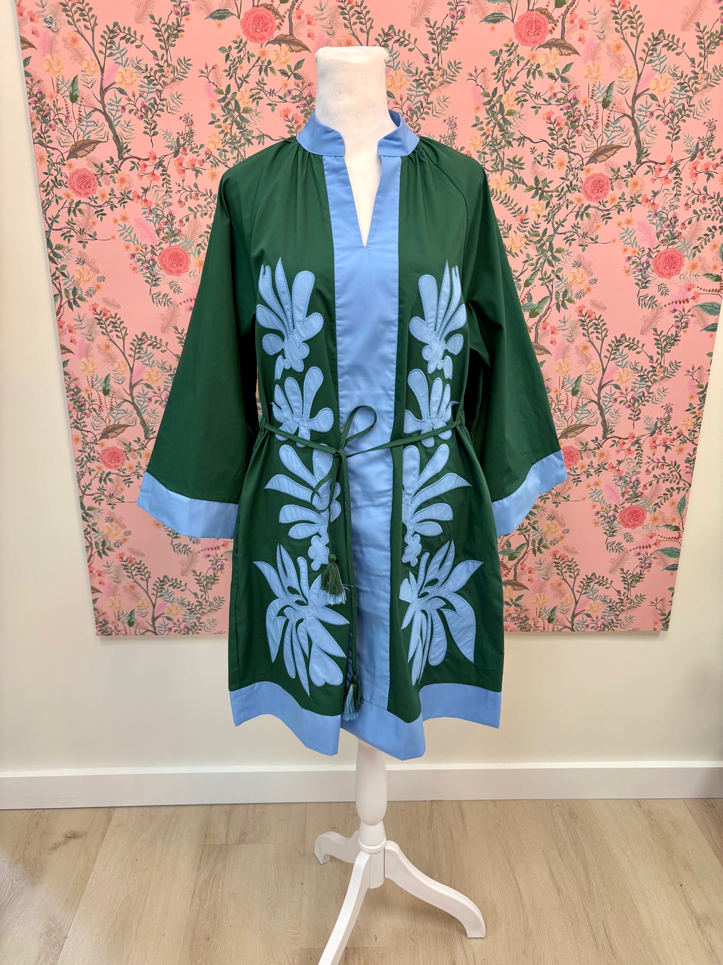Aspen Embroidered Mini Dress