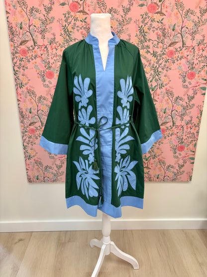 Aspen Embroidered Mini Dress