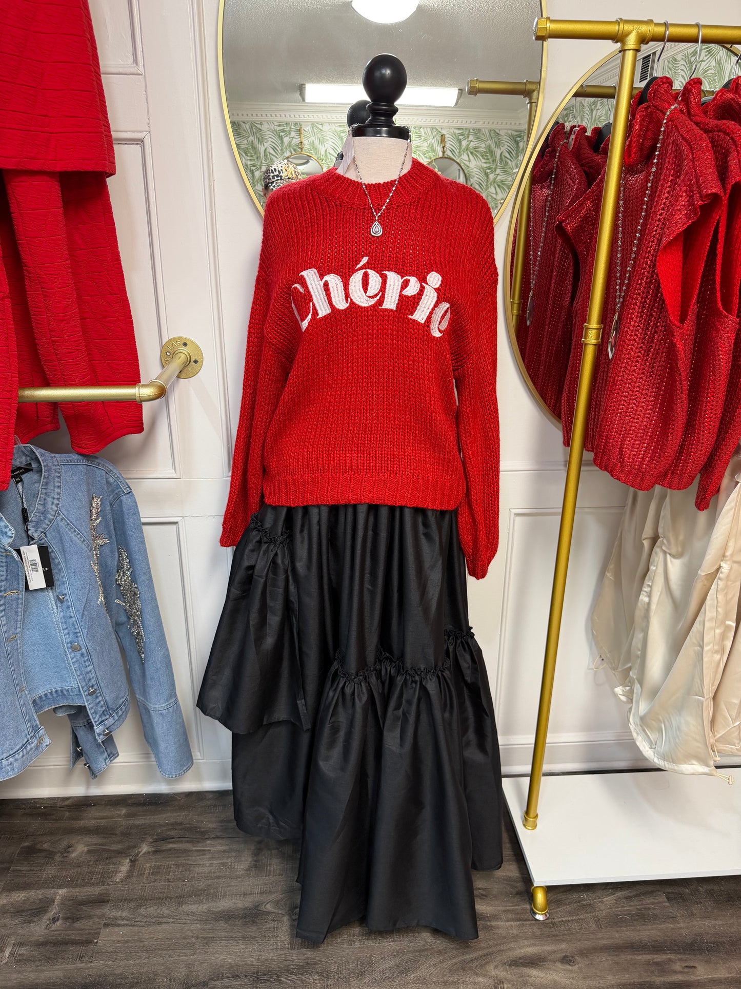 Oui Oui Cherie Knit Sweater