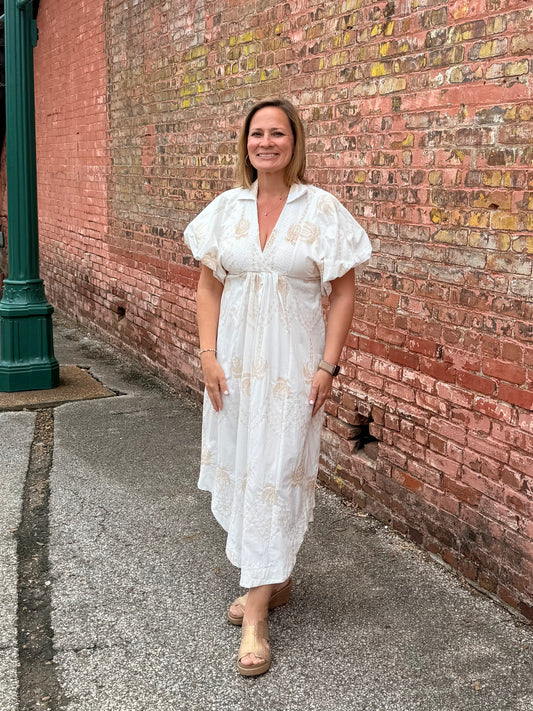 Stone Midi Dress