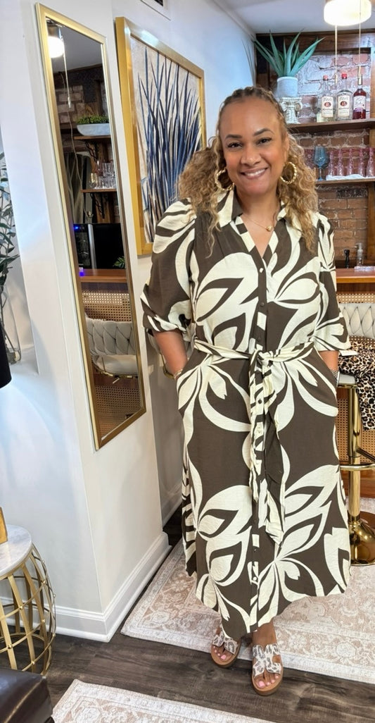 Olive You Midi Dress