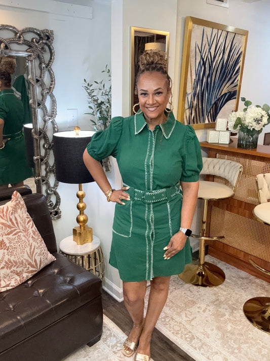 Taylor Green Dress