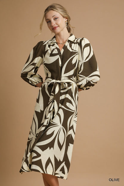 Olive You Midi Dress