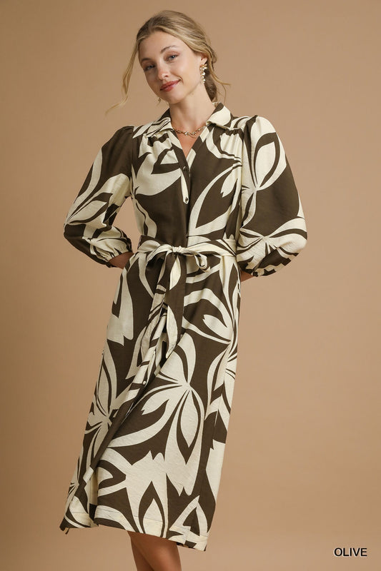 Olive You Midi Dress