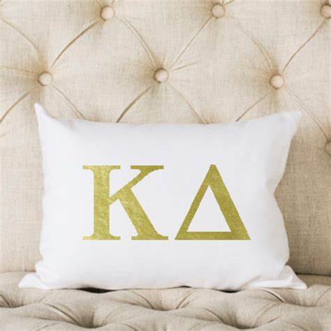 Kappa Delta pillow
