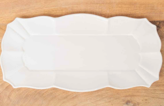 The Royal Standard - La Dolce Rectangle Platter - White