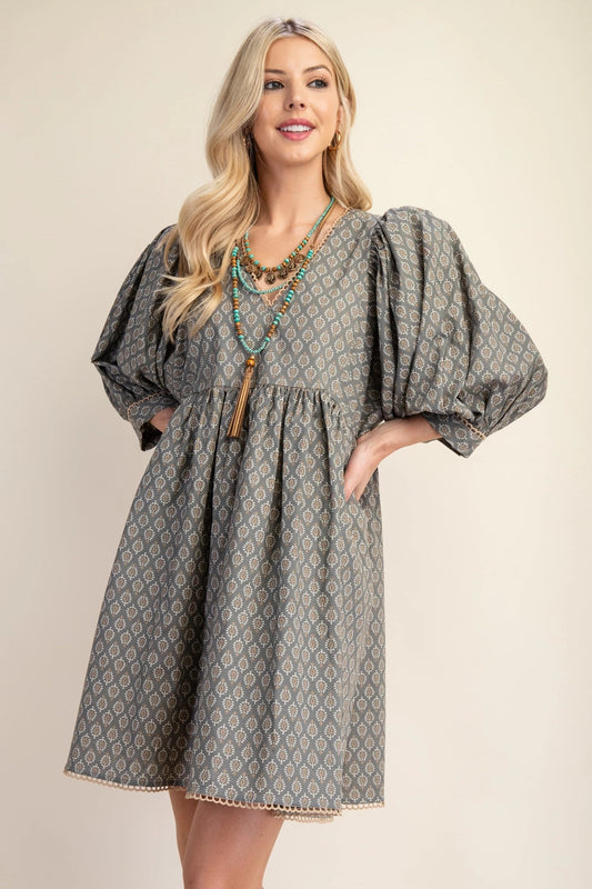 Mandi Mini Babydoll Dress