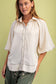 Sheala Satin Balloon Sleeve Top
