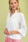 Sophie 3/4 Sleeve Top