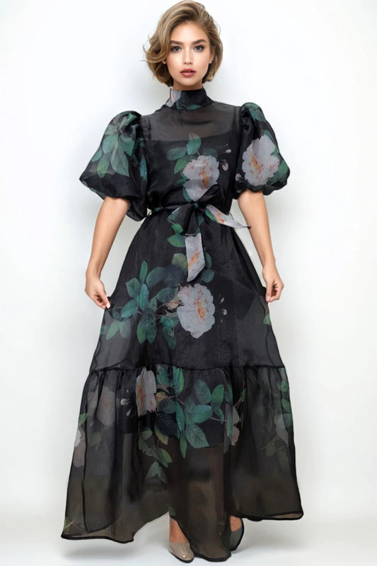 Francis Tie Back Maxi Dress